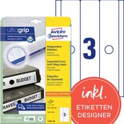 AVERY Zweckform Etiquette pour dos de classeurs suspendus