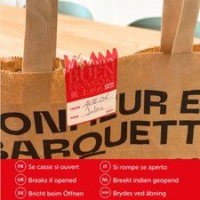AVERY Étiquette de fermeture "bon appétit", 40 x 95 mm