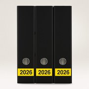 AVERY Zweckform Ordner-Inhaltsschild "2026", 60x26 mm, gelb
