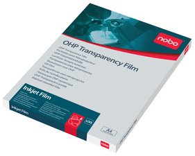 nobo Transparent pour imprimante jet d'encre, format A4,
