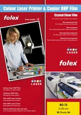FOLEX Transparent pour laser Color BG-72, A4, transparent
