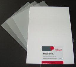 REGULUS Film polyester SIGNOLIT SLZ, A3, mat, transparent