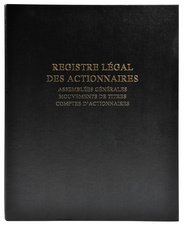 LE DAUPHIN Registre Légal des Actionnaires, 297 x 210 mm