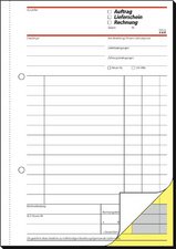 sigel Formularbuch "Rechnungs-/Waren-Eingang", A4, 50 Blatt