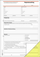 sigel Formularbuch "Reparaturbuch", A4, 2 x 40 Blatt, SD