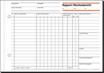 sigel Formularbuch "Reparaturbuch", A4, 2 x 40 Blatt, SD