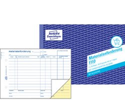 AVERY Zweckform Formularbuch "Bestellung", A5, 2 x 50 Blatt