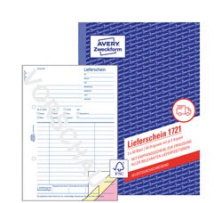 AVERY Zweckform Formularbuch "Liefer-/Empfangsschein", SD