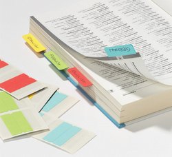 DURABLE Note adhésive Quick Tab Duo, en PET, couleurs