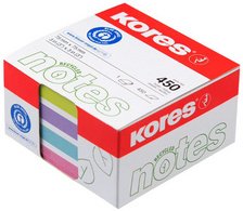 Kores Bloc-note adhésif Recycling "Recycled Pastel Notes"