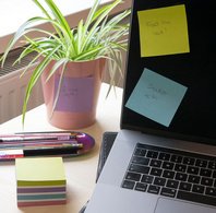Kores Bloc-note adhésif Recycling "Recycled Pastel Notes"