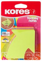Kores Bloc-note adhésif "Flèche", 70 x 70 mm, uni