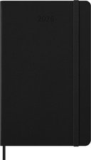 MOLESKINE Agenda 2026, journalier, L/A5, rigide, rouge