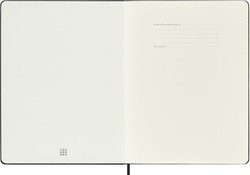 MOLESKINE Agenda Pro 2026, L/A5, couverture rigide, noir