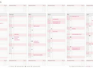 CHRONOPLAN Jahresplan 2027, DIN A5