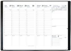 QUO VADIS Agenda "Planning SD", 2026/2027, 16 mois, assorti