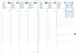 QUO VADIS Agenda Président SD 2026/2027, 16 mois, noisette