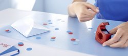 tesa Dévidoir à main Easy Cut, non équipé, transparent