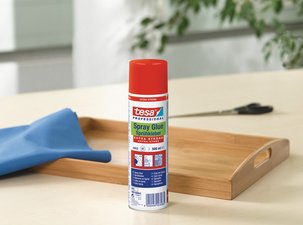 tesa Colle en spray EXTRA STRONG, 500 ml, couleur: blanc