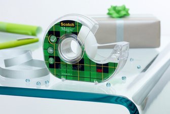 3M Scotch Ruban adhésif Magic 810, avec devidoir, invisible