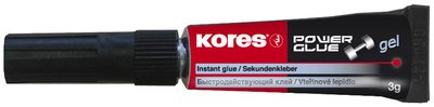 Kores Colle instantanée "PowerGlue", 3 g, tube