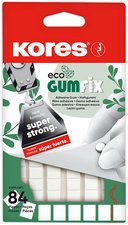 Kores Pâte adhésive "GUMFIX ECO", pastilles prédécoupées