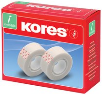 Kores Ruban adhésif Invisible Tape, 12 mm x 33 m, mat