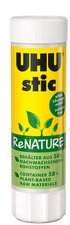 UHU Bâton de colle stic ReNature, sans solvants, 40 g, tube