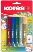 Kores Colle liquide "Glitter Glue", couleurs pastelles