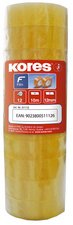 Kores Ruban adhésif TUBE 19 mm x 33 m, transparent