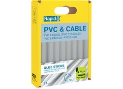 Rapid Bâton de colle PVC & câbles, diamètre: 12 mm, long