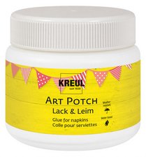 KREUL Vernis et colle de serviette ART POTCH, mate, 150 ml