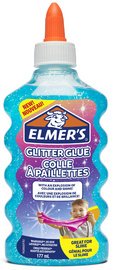 ELMER'S Colle à paillettes "Glitter Glue", 177 ml, argent