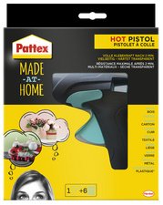 Pattex Pistolet à colle HOT PISTOL "Made at Home"