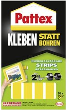 Pattex Pastilles adhésives pour montage, détachables, jaune