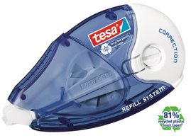 tesa ecoLogo Roller de correction rechargeable Correction
