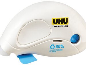 UHU Roller correcteur Compact, 5 mm x 10 m, blanc