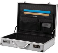 ALUMAXX Attaché-case "OCTAN", aluminium, argent