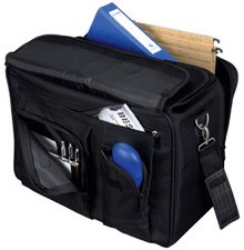 LIGHTPAK Valise de pilotes / Boardcase "THE FLIGHT", noir