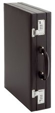 Alassio Attaché-case "PONTE", similicuir, noir