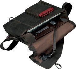 PRIDE&SOUL Sac à bandoulière "MRS. NOEL", cuir, marron
