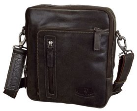 PRIDE&SOUL Sac à bandoulière "WRETCH", cuir, marron