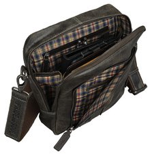PRIDE&SOUL Sac à bandoulière "WRETCH", cuir, marron