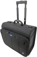 STOP Valise pour pilotes rPET SAMAR, PET recyclé, noir