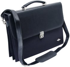 WEDO Porte-documents pour femme Elegance, similicuir/nylon