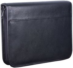 WEDO Porte-documents, A5, en similicuir, noir