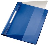 LEITZ Chemise à lamelle Exquisit, format A4+, PVC, gris