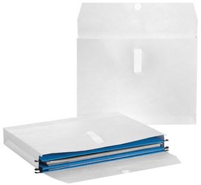 Tyvek Pochette d'archivage pour dossiers suspendus, blanc