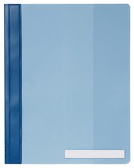 DURABLE Chemise à lamelle, A4, en PVC, bleu