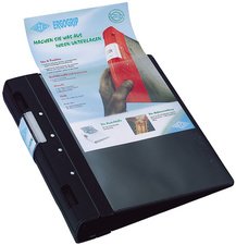 WEDO ERGOGRIP Classeur de présentation, 38 mm, noir, A4